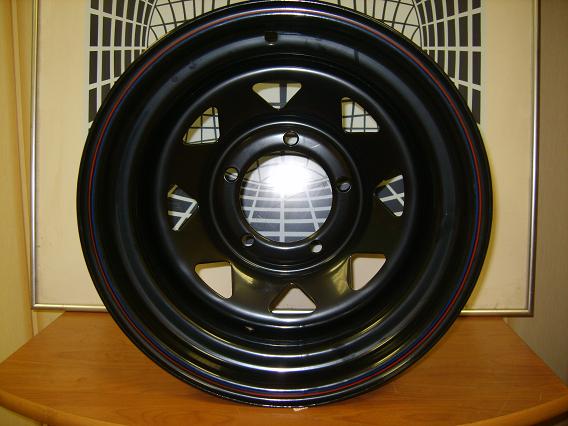 Диск колесный крашеный OFF-ROAD Wheels черный для УАЗ 16х8 5/139,7