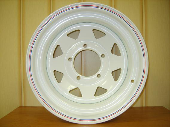 Диск колесный крашеный OFF-ROAD Wheels белый Toyota 6x7R16